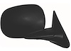 RH DOOR MIRROR MAN NON-HTD TEXT BLK FLDG W/O TOW 6x9 OLD STYLE DODGE P/U R1 500 98-01 R2500/3500 98-02 - image 1