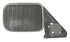 LH DOOR MIRROR MAN NON-HTD TEXT BLK FLDG W/O TOW 6x9 OLD STYLE DODGE P/U 94 -97 - image 1