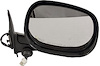 RH DOOR MIRROR PWR HTD TEXT BLK FLDG W/O TOW 6X9 OLD STYLE DODGE P/U R1500 98-01 R2500/3500 98-02 - image 1