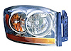 RH HEADLAMP LENS/HOUSING - image 1
