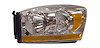 LH H.L. COMBINATION TYPE W/O BLACK BEZEL DODGE P/U 06 - image 1