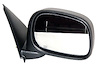 RH DOOR MIRROR PWR HTD TEXT BLK FLDG W/O TOW DODGE P/U 02-09 - image 1