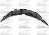 LH FRONT FENDER INNER PAN - image 1