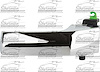 LH REAR DOOR HANDLE INSID - image 1