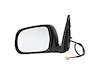 LH DOOR MIRROR PWR HTD SMOOTH BLK P FLDG W/O MEM LEXUS RX330 04-06 RX400 H 06-09 RX350 07-09 - image 1