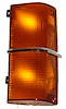 LH PARK/SIDEMARKER LAMP W/ DUAL RECT H.L. W/ CHR MLDG DODGE VAN 79-85 - image 1