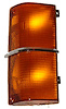 RH PARK/SIDEMARKER LAMP W/ DUAL RECT H.L. W/ CHR MLDG DODGE VAN 79-85 - image 1