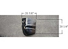 LH T.L. PNL DODGE/PLYMOUTH VAN 71-77 FILL IN LH GAS HOLE FOR 78-93 - image 1
