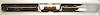 RR BUMPER W/O PAD HOLES CHR DODGE/PLYMOUTH VAN 86-93 - image 1