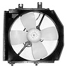 RAD COOLING FAN ASSY BLADE/MOTOR/SHROUD 323/PROTEGE 95-98 - image 1