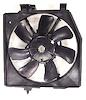 CON COOLING FAN ASSY BLADE/MOTOR/SHROUD W/ AC PROTEGE 01-03 PROTEGE 5 H- BACK 02-03 - image 1