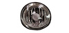 LH FOG LAMP MAZDA6 06-07 MAZDA CX-7 07-09 MIATA MX-5/MAZDA5 06-11 MPV W/ ROCKER MLDG 04-06 - image 1