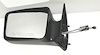 LH DOOR MIRROR MAN REM NON-HTD SMOOTH BLK NON-FLDG CARAVAN/VOYAGER/TOWN COU NTRY 84-90 - image 1