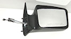 RH DOOR MIRROR MAN REM NON-HTD SMOOTH BLK NON-FLDG CARAVAN/VOYAGER/TOWN COU NTRY 84-90 - image 1