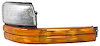 RH H.L. BEZEL ASSY INCL PARK/SIG/MARKER LAMP CARAVAN 91-93 - image 1