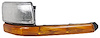 RH H.L. BEZEL ASSY INCL PARK/SIG/MARKER LAMP VOYAGER/TOWN COUNTRY 91-95 - image 1