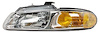 LH H.L. ASSY COMBINATION TYPE W/O QUAD LAMPS CARAVAN/VOYAGER/TOWN COUNTRY 9 6-99 - image 1
