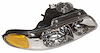 RH H.L. ASSY COMBINATION TYPE W/ QUAD LAMPS CARAVAN/VOYAGER/TOWN COUNTRY 96 -99 - image 1