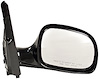 RH DOOR MIRROR MAN NON-HTD GLOSS BLK NON-FLDG CARAVAN/VOYAGER/TOWN COUNTRY 96-00 - image 1