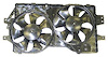 RAD/CON COOLING FAN ASSY BLADE/MOTOR/SHROUD CARAVAN/VOYAGER/TOWN COUNTRY 96-00 - image 1