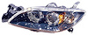 LH H.L. COMBINATION TYPE HALOGEN MAZDA3 SDN 04-09 - image 1