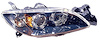 RH H.L. COMBINATION TYPE HALOGEN MAZDA3 SDN 04-09 - image 1