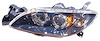 LH H.L. COMBINATION TYPE W/ HID MAZDA3 SDN 04-06 - image 1