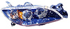 RH H.L. COMBINATION TYPE W/ HID MAZDA3 SDN 04-06 - image 1