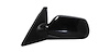 LH DOOR MIRROR PWR NON-HTD SMOOTH BLK P NON-FLDG MAZDA3 04-09 - image 1