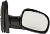 RH DOOR MIRROR MAN NON-HTD SMOOTH BLK FLDG CARAVAN/VOYAGER/TOWN COUNTRY 01- 07 - image 1