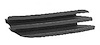 RH LWR CVR INSERT W/O FOG LAMPS MAT BLK TOWN COUNTRY 08-10 - image 1