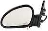 LH DOOR MIRROR PWR NON-HTD TEXT BLK NON-FLDG ESCORT/TRACER 97-02 - image 1