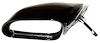 LH RR VIEW MIRROR BLK PWR HTD ECLIPSE 95-99 TALON 95-98 - image 1