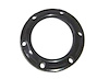FOG LAMP CVR UNIV MAT BLK OUTLANDER 07-09 - image 1
