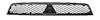 GRILLE MAT BLK W/ SIL/BLK FRAME LANCER 08-10 - image 1