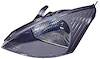 LH H.L. ASSY COMBINATION TYPE C W/O HID LAMPS W/ GRY BEZEL W/O SVT FOCUS 03-04 - image 1