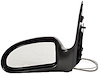 LH DOOR MIRROR MAN REM NON-HTD TEXT BLK NON-FLDG FOCUS 00-02 TO 11/28/01 - image 1
