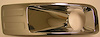 RH FT BUMPER CVR INSERT W/CHR BEZEL W/ FOG LAMP HOLE FUSION 06-09 - image 1