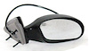 RH DOOR MIRROR PWR HTD SMOOTH BLK P FLDG TAURUS 00-07 SABLE 00-05 - image 1