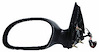 LH DOOR MIRROR PWR NON-HTD TEXT BLK NON-FLDG W/ PUDDLE LAMP TAURUS 00-07 S ABLE 00-05 - image 1