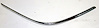 LH FT BUMPER MLDG CHR TOWNCAR 98-02