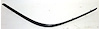 LH FT BUMPER MLDG BLK TOWNCAR 98-02