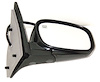 RH DOOR MIRROR PWR HTD SMOOTH BLK P NON-FLDG W/O MEM TOWNCAR 98-02 - image 1