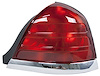 RH T.L. W/O SPORT PKG W/ CHR MLDG W/ 2 BULB LAMP CROWN VICTORIA 99-10 - image 1