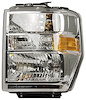 LH COMB HEADLAMP AERO STYLE ECONOLINE 08-11 - image 1