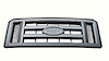 GRILLE TEXTURED BLK FORD ECONOLINE 08-11 - image 1