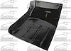Floor Pan for Select 1967-1979 Ford Bronco, F-100, F-150, F-250, F-350, F-500 [Right/Passenger Side] - image 1