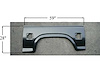 LH WHL OPNG REPAIR PNL FULL W/ DUAL RECT GAS HOLES FORD P/U 80-86 REMOVE GAS HOLE AHEAD OF WHL OPENING TO FIT BRONCO - image 1