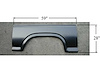 RH WHL OPNG REPAIR PNL FULL W/O GAS HOLE FORD P/U 80-86 - image 1