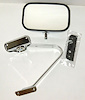LH DOOR MIRROR MAN CHR SWING LOCK DESIGN RANGER 83-92 BRONCO II 84-90 - image 1